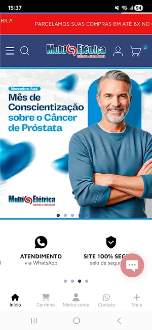 CRM Multielétrica Oficial Screenshot 0
