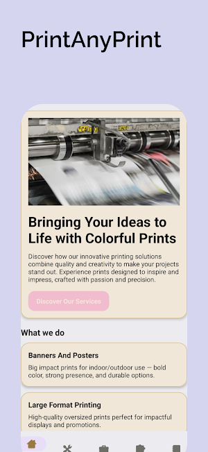 PrintAnyPrint: Banners Prints Screenshot 0