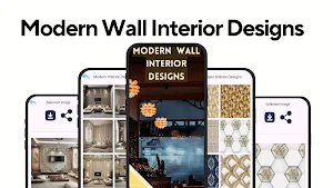 Modern Wall Interior Designs Screenshot 0