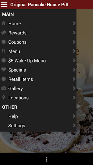 Original Pancake House Pitt Screenshot 1