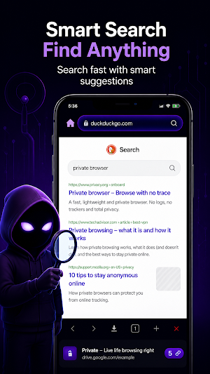 Trust Browser: Fast Downloader Screenshot 2