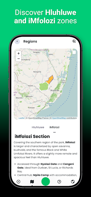 Hluhluwe Imfolozi Maps Screenshot 1