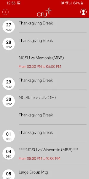 CRU Raleigh Screenshot 2