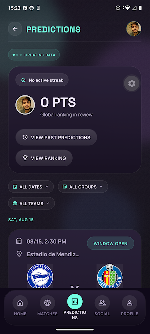 FanZone: Football Predictions Screenshot 2