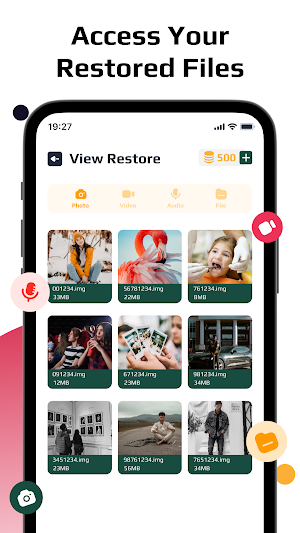 Photo Recovery -Videos & Files Screenshot 2