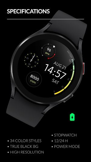 Awf  n-Digital - watch face Screenshot 1