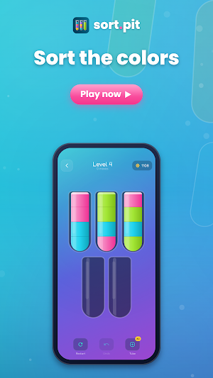 sort.pit · Water Sort Screenshot 0