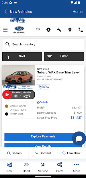 Subaru of Las Vegas Screenshot 2