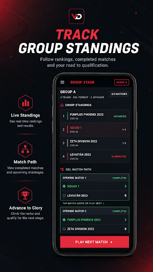 V-Draft: Pro Roster Screenshot 3