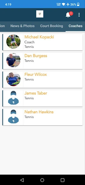 Chew Valley Tennis Screenshot 3