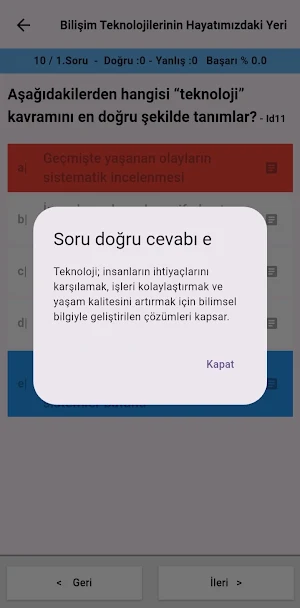 Bilişim Teknolojileri-Yazılım Screenshot 3
