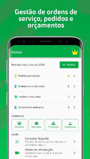 MinhaAgenda Serviço Screenshot 1