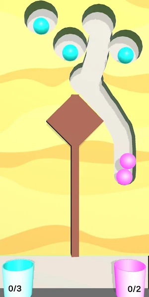 Dig This 3 - Sand Ball Sort Screenshot 2