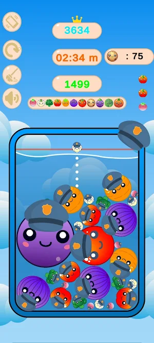 Potato Game : merge vegetable Screenshot 3