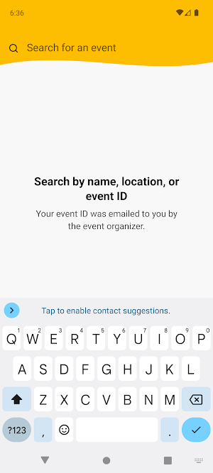 Benchmark Events Screenshot 2