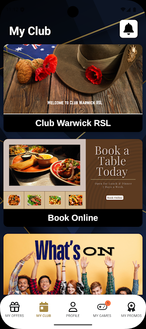Club Warwick RSL Screenshot 2