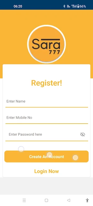 Sara777 Result App Screenshot 0