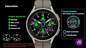 JW101 jwstudio watchface Screenshot 2