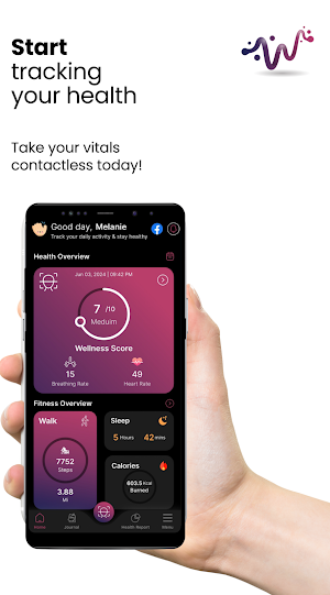 WellTra.AI: Health Tracker App Screenshot 0