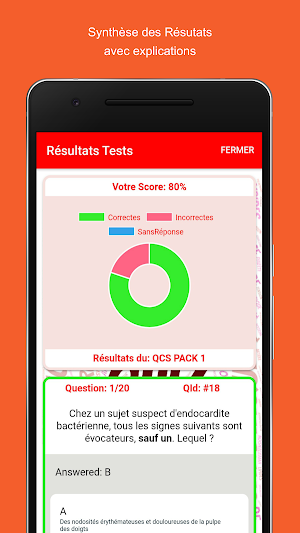 QCM CARDIO Screenshot 2