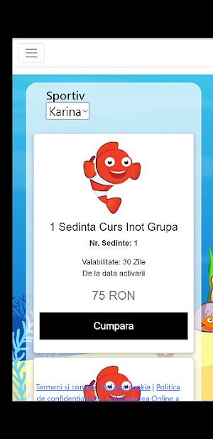 SwimmingTeam Screenshot 1