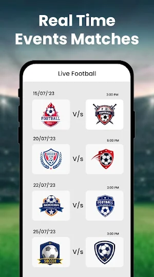 Live Football TV HD Streaming Screenshot 1