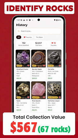 Rock Identification: Rockhound Screenshot 1