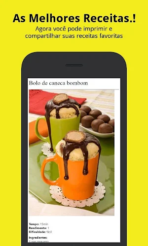 Receitas Bolo de Caneca Screenshot 0