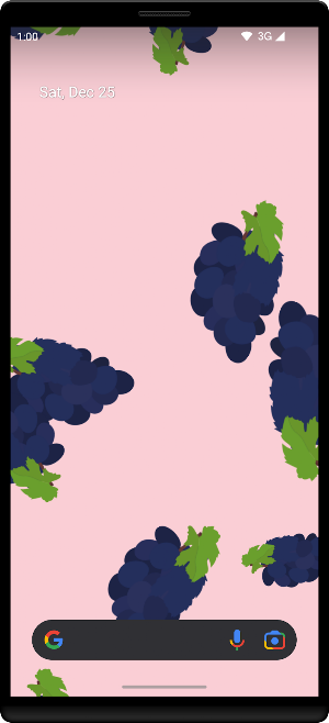 Blueberries Live Wallpaper Screenshot 0