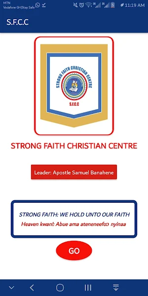 Strong Faith Christian Centre Screenshot 2