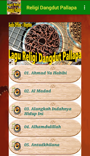Lagu Religi Dangdut Pallapa Screenshot 2