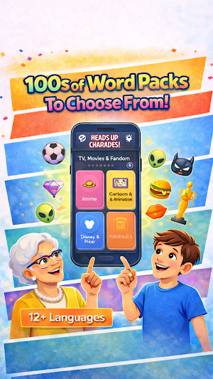 Heads Up Charades: Guess Game Screenshot 2
