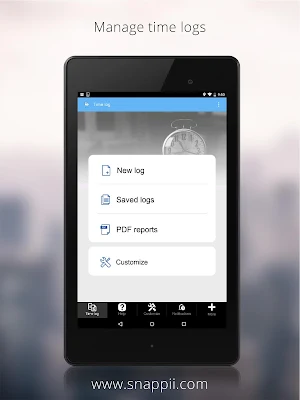 Time Logs and Report Screenshot 0