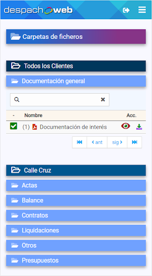 DespachoWeb Propietarios Screenshot 0