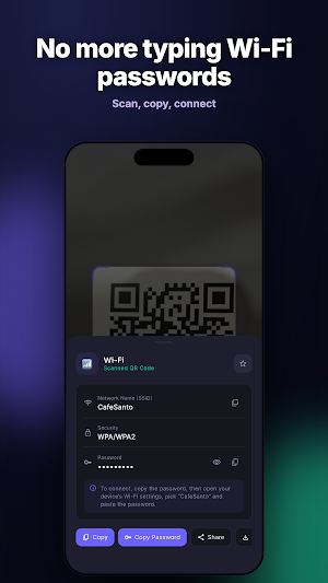 QRVault - QR Scanner Screenshot 3