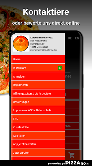 Vinchicken and Pizza Nürnberg Screenshot 2