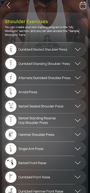 BuildMuscles Screenshot 2
