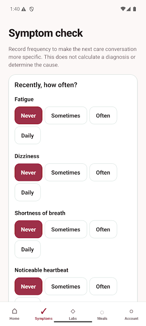 Anemia Guard Screenshot 1