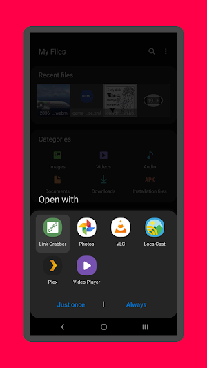 Link Grabber Screenshot 1