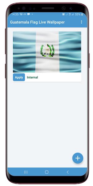 Guatemala Flag Live Wallpaper Screenshot 0