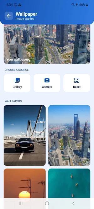 Screen Touch PhotoGalleryVault Screenshot 2