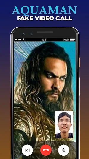 Aquaman Fake Video Call Screenshot 0