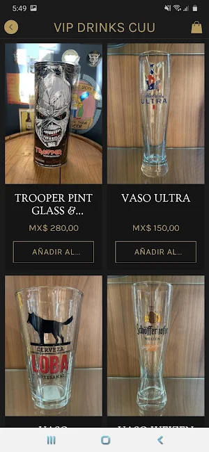 VIP DRINKS Screenshot 1