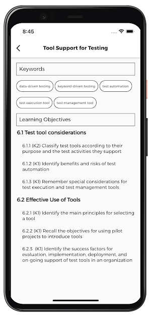 ISTQB Training Screenshot 1