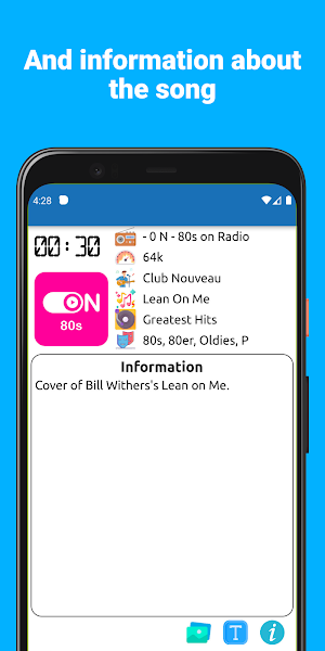 Radio Lyrics Screenshot 2