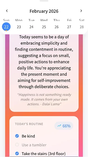 OneLine Miracle - Daily·Habit Screenshot 1
