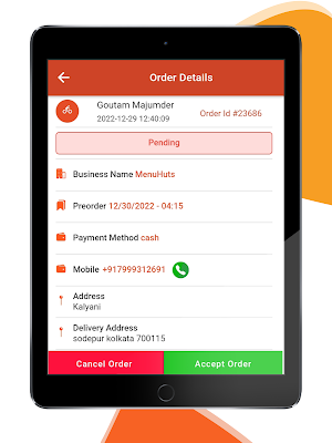 MeuHuts Business app Screenshot 3