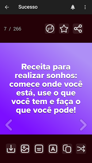 Frases de Motivação Lite Screenshot 3