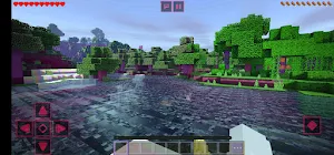 Cube Craft : Building Pink Screenshot 3