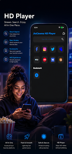 PlayPulse: Video & Audio Hub Screenshot 2